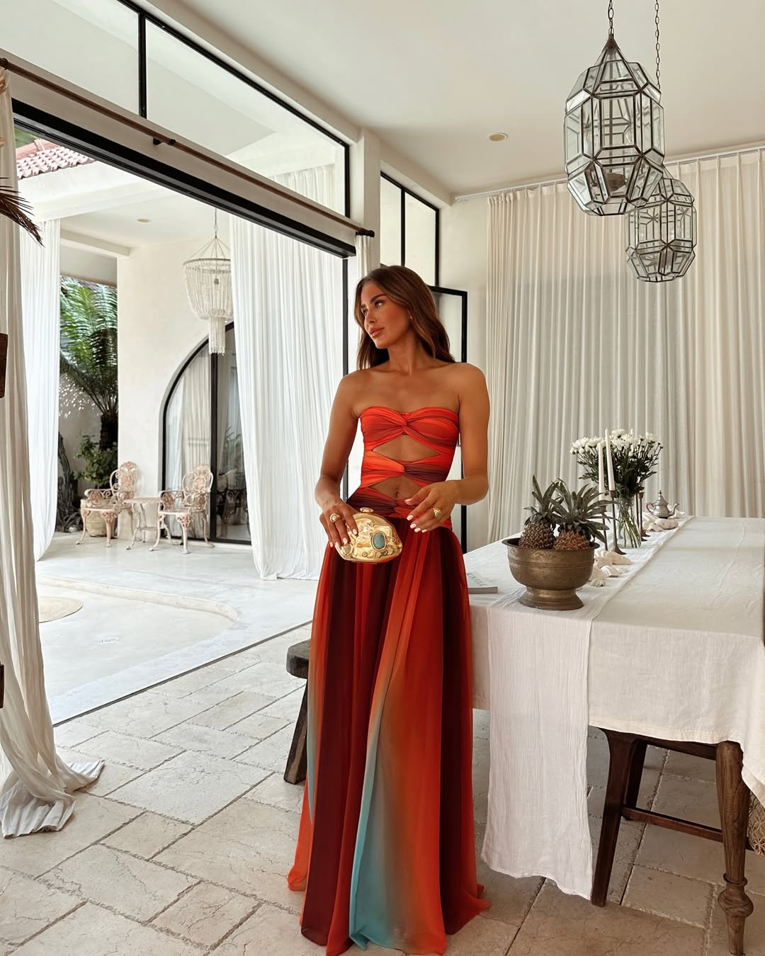 Seravelle – Sunset ombré – Maxi Dress-15133840310645-Mirella Fiore
