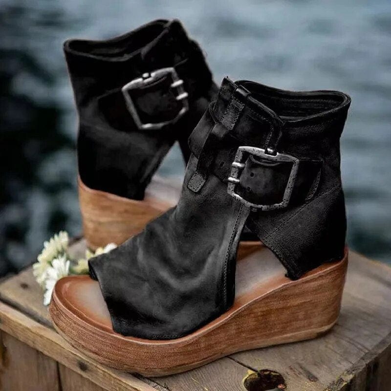 Seren - Ridge Suede Boots-15544868733301-Mirella Fiore