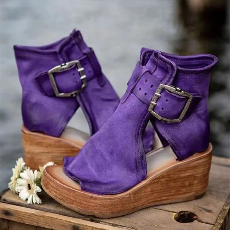 Seren - Ridge Suede Boots-15544868733301-Mirella Fiore