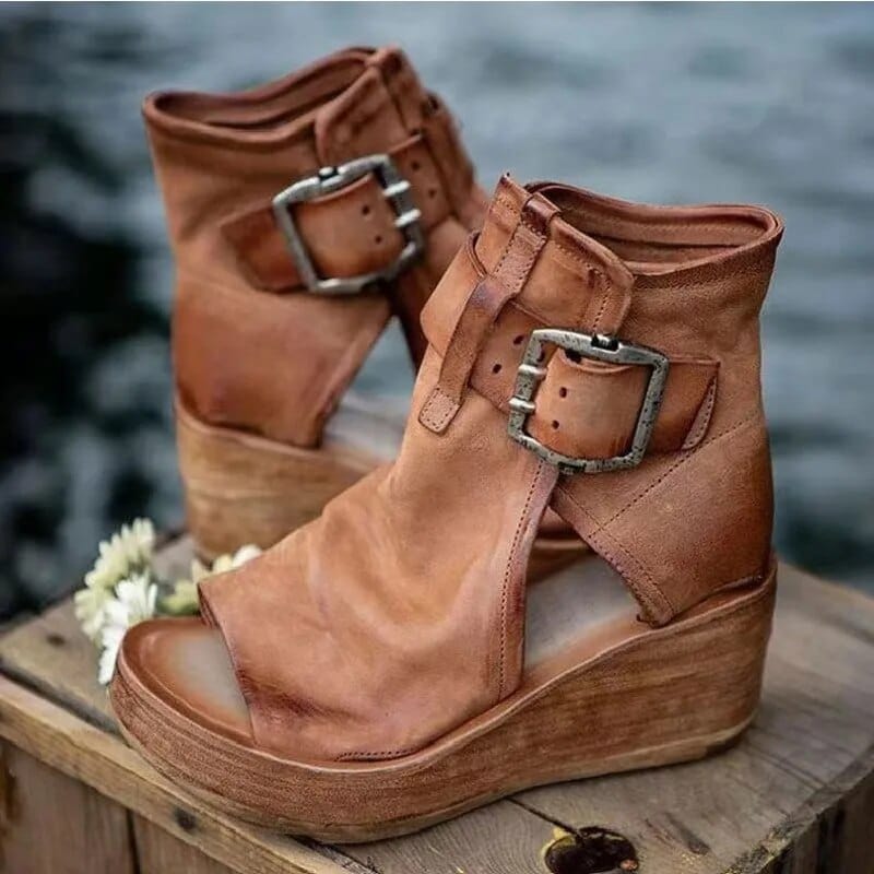 Seren - Ridge Suede Boots-15544868733301-Mirella Fiore