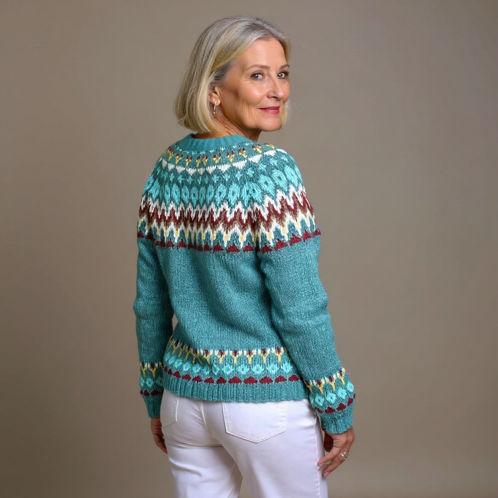 Serenity - Vintage Icelandic Cardigan-15531113021813-Mirella Fiore