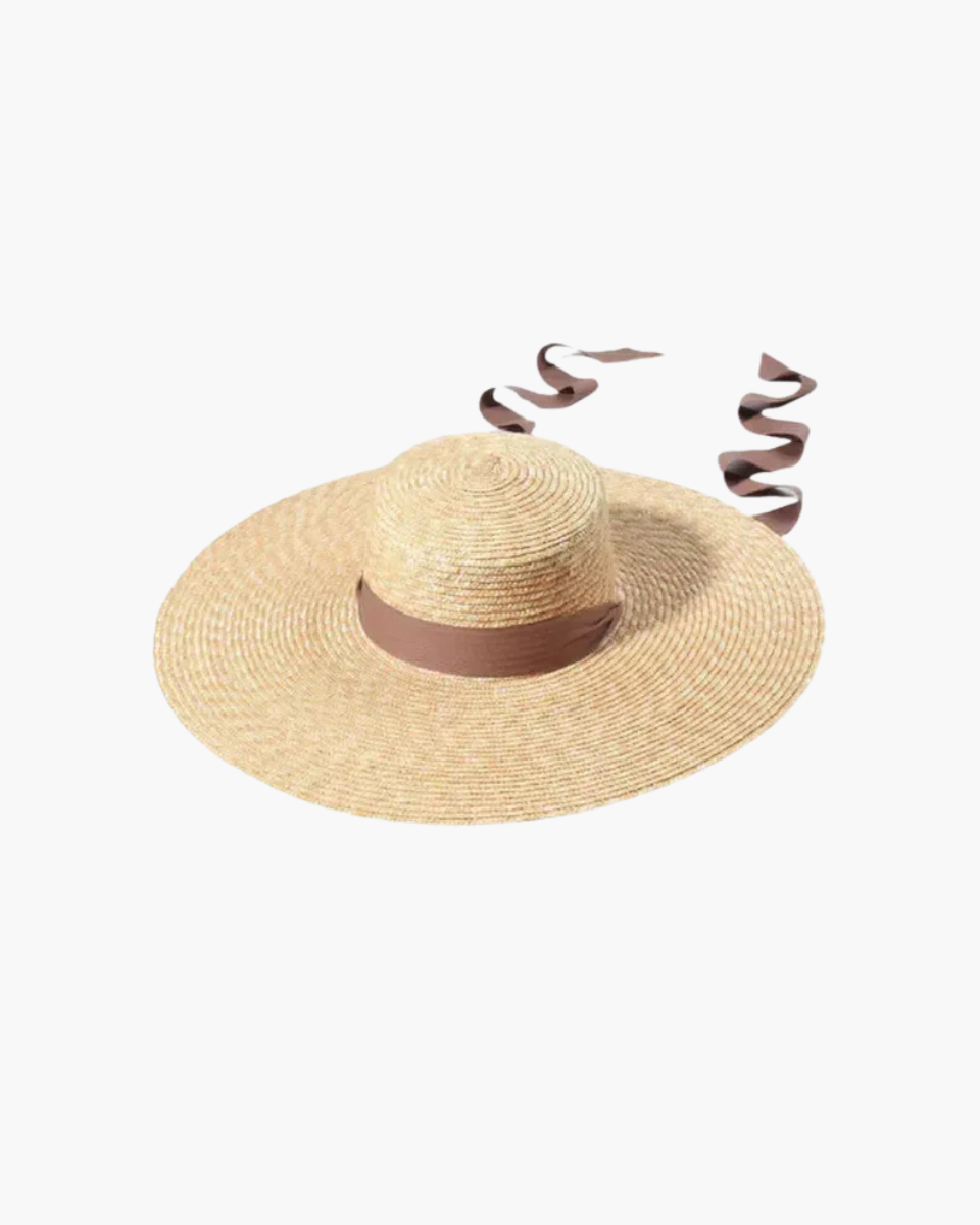 Soleia – Wide-brim straw – Summer straw hat-15133536387445-Nancy & Mae Savannah