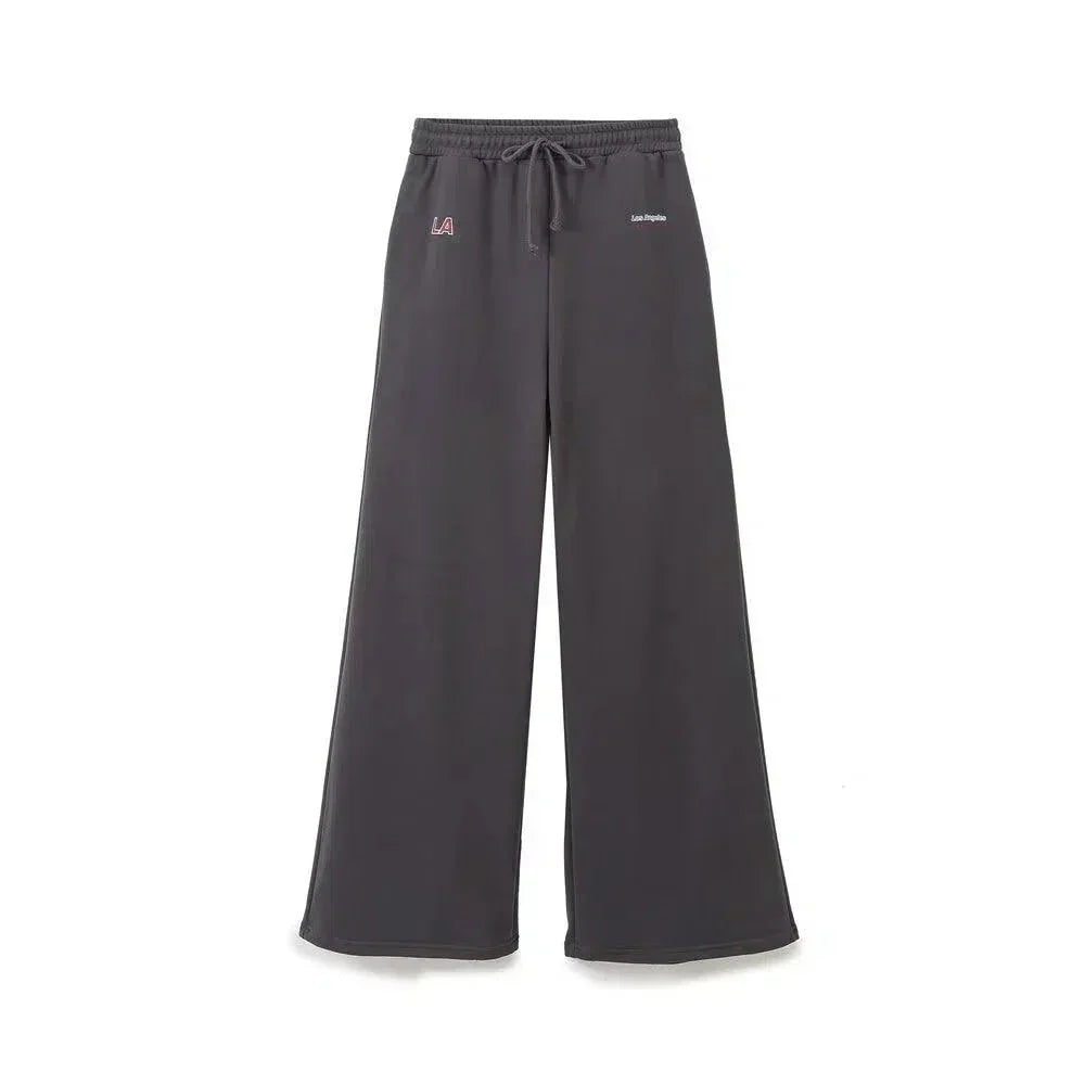 Soleil – Crew neck sweatshirt & jogger-style pants – Los Angeles lounge set-15133770613109-Mirella Fiore