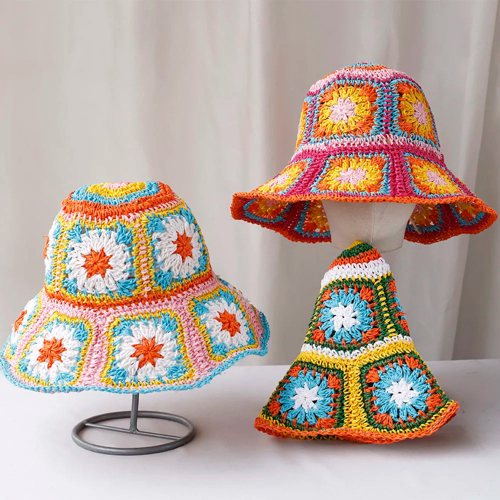 Solivana – Sunset patchwork – Crochet sun hat-15133816258933-Mirella Fiore