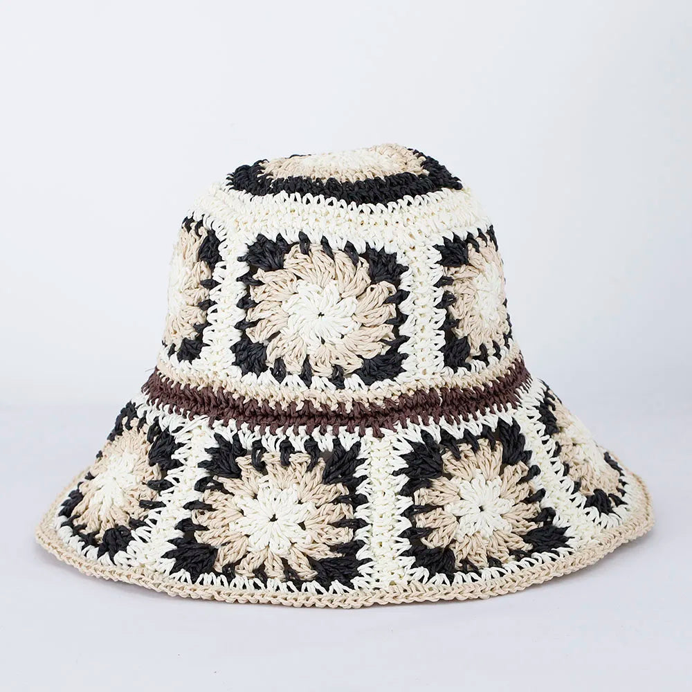 Solivana – Sunset patchwork – Crochet sun hat-15133816258933-Nancy & Mae Savannah