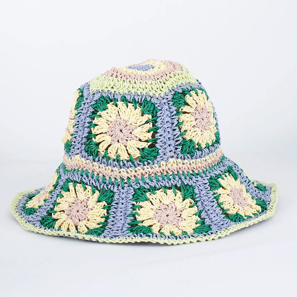 Solivana – Sunset patchwork – Crochet sun hat-15133816258933-Nancy & Mae Savannah