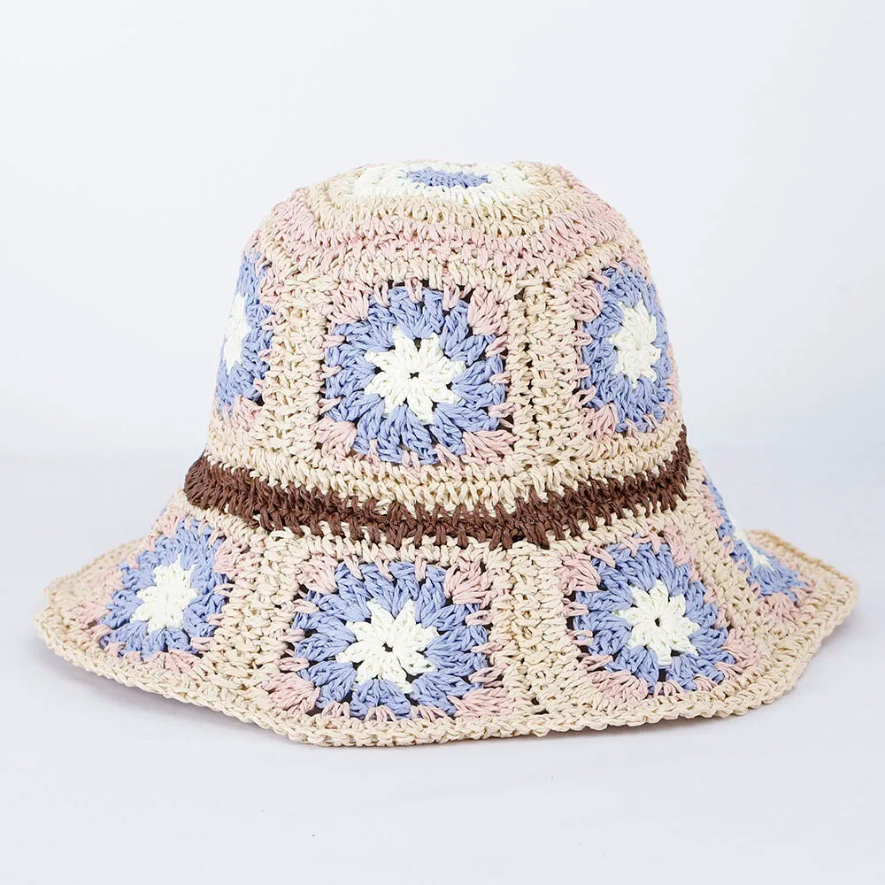 Solivana – Sunset patchwork – Crochet sun hat-15133816258933-Nancy & Mae Savannah