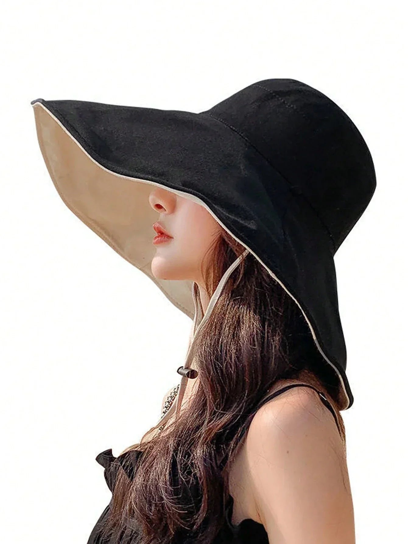 Solmira – Wide brim – Reversible sun hat-15133817307509-Mirella Fiore