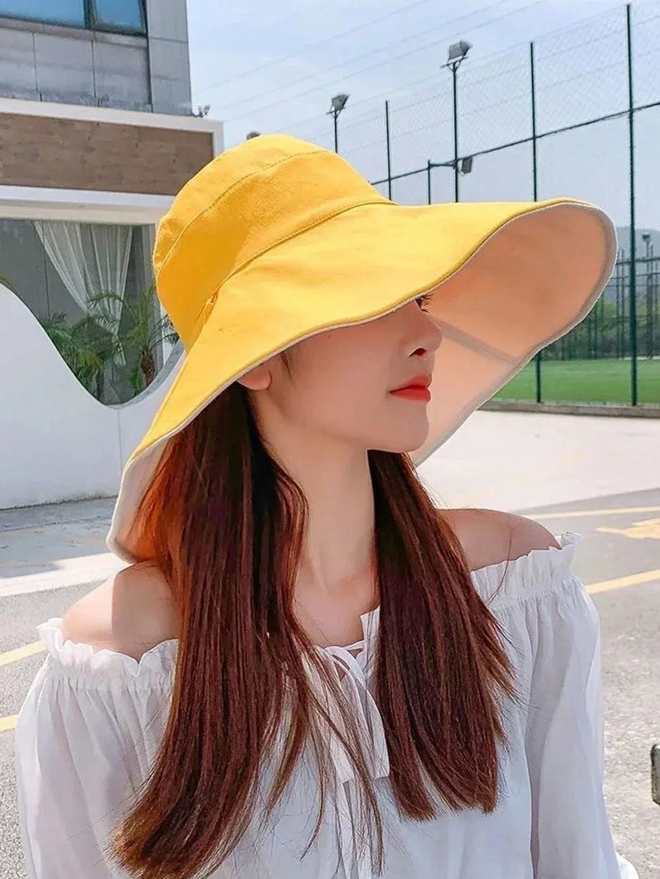 Solmira – Wide brim – Reversible sun hat-15133817307509-Mirella Fiore