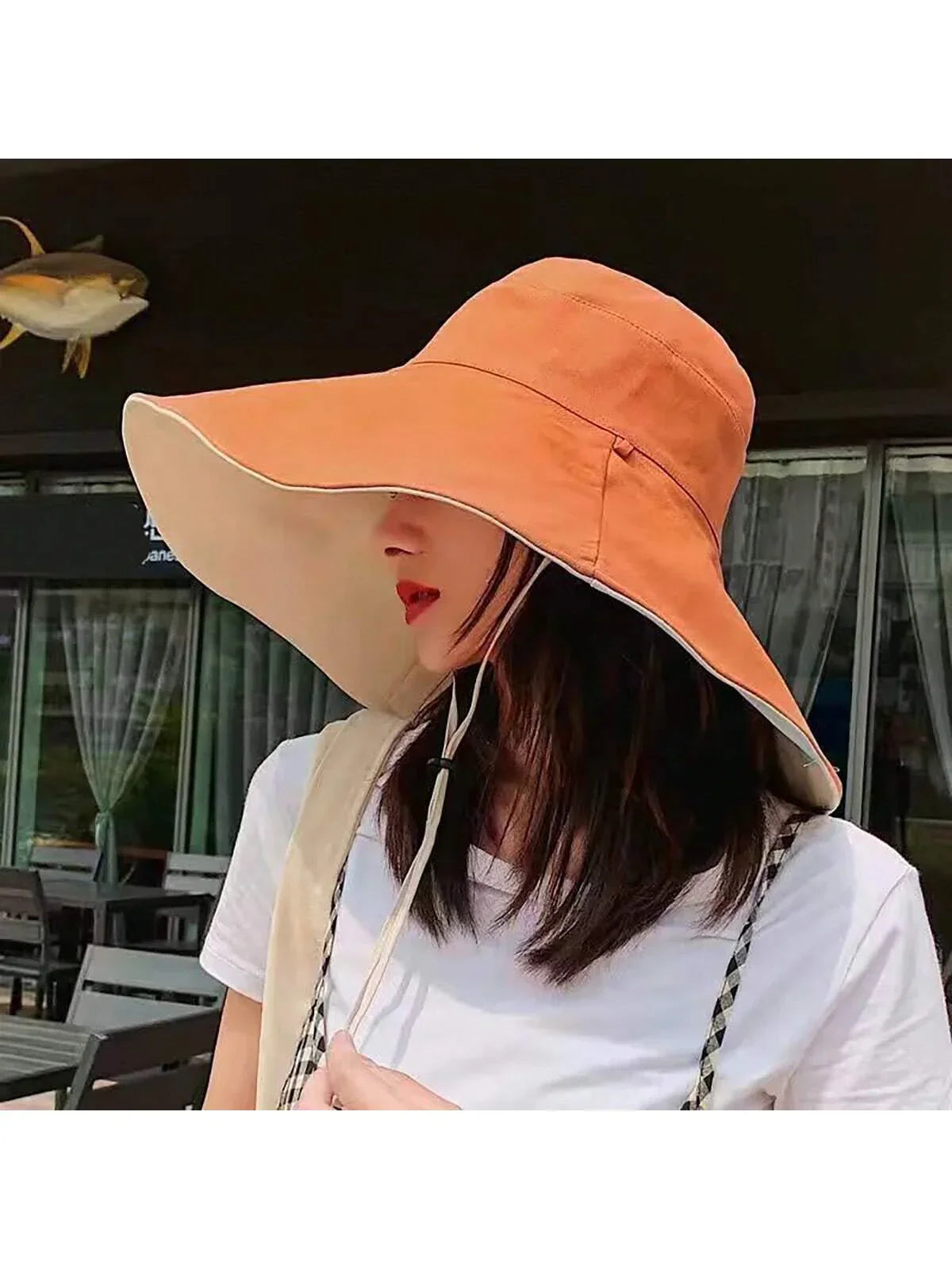 Solmira – Wide brim – Reversible sun hat-15133817307509-Mirella Fiore