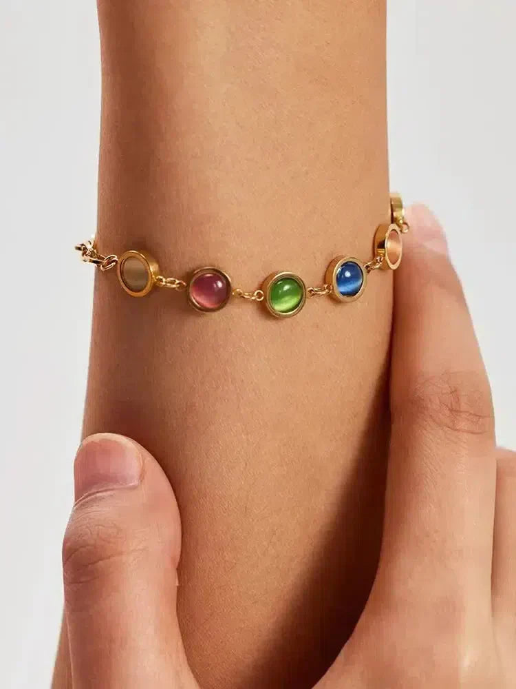 Tariel – Colorful stones – Stone-accent bracelet-15227758772597-Mirella Fiore