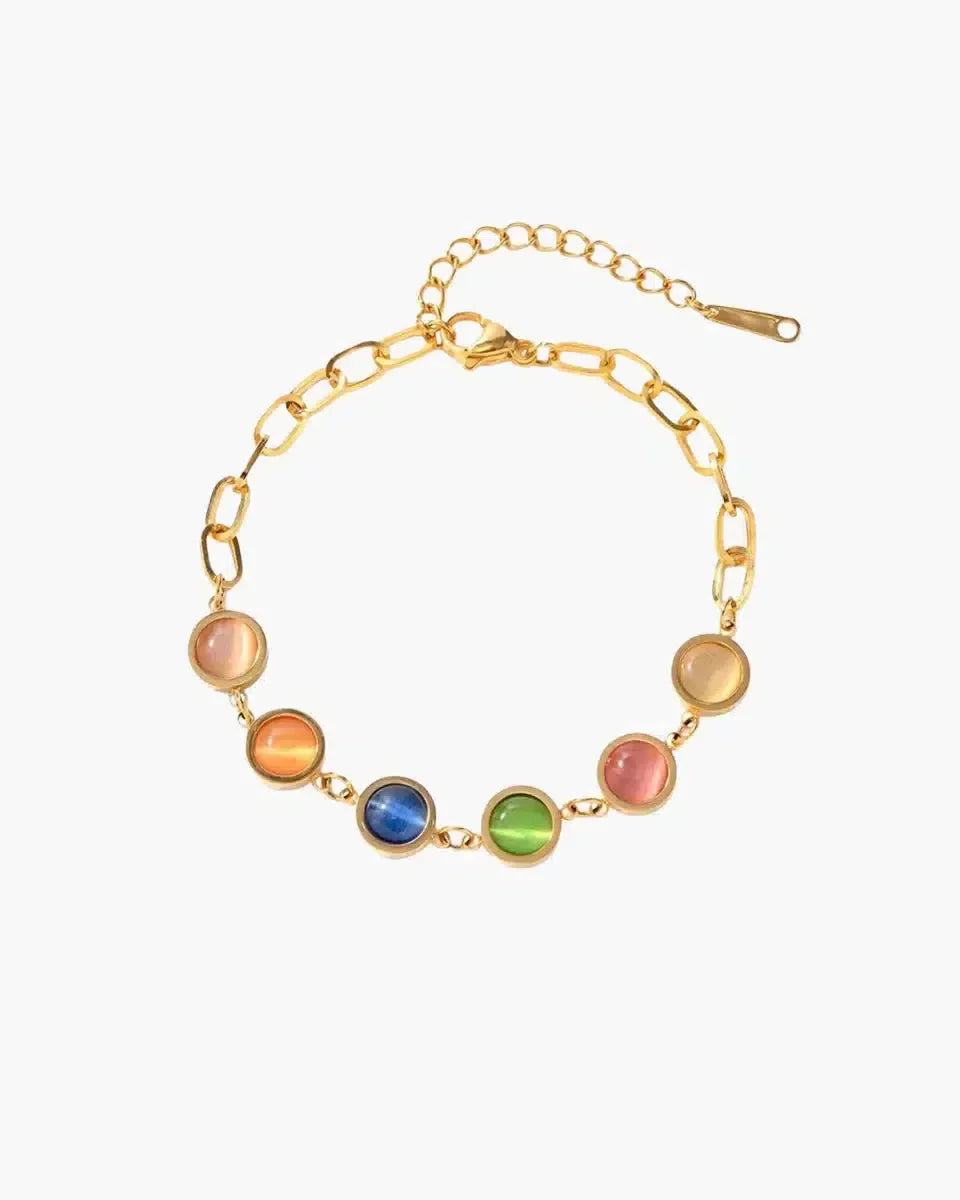 Tariel – Colorful stones – Stone-accent bracelet-15227758772597-Nancy & Mae Savannah