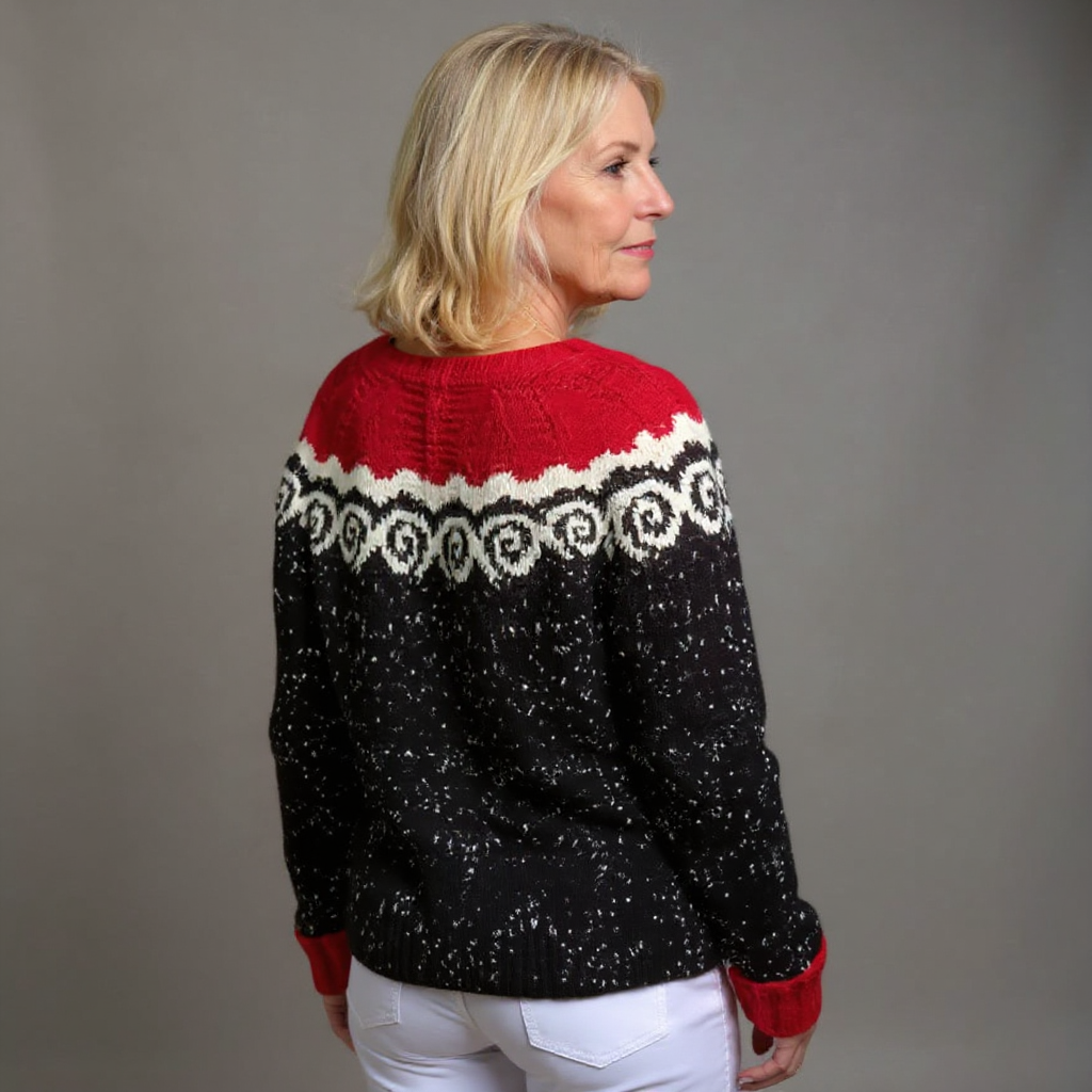 Taylor - Vintage Icelandic Cardigan-15531113120117-Nancy & Mae Savannah