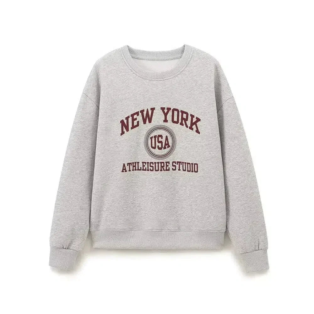 Thalassa – Crew neck sweatshirt & jogger-style pants – NYC lounge set-15133759373685-Mirella Fiore