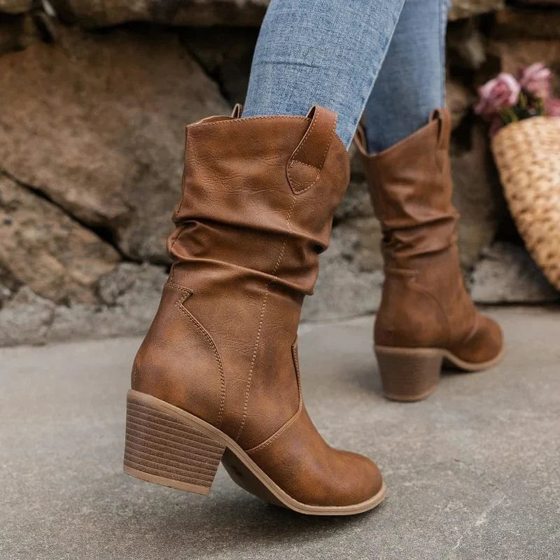 Theodosia - Leather Boots-15544868897141-Mirella Fiore