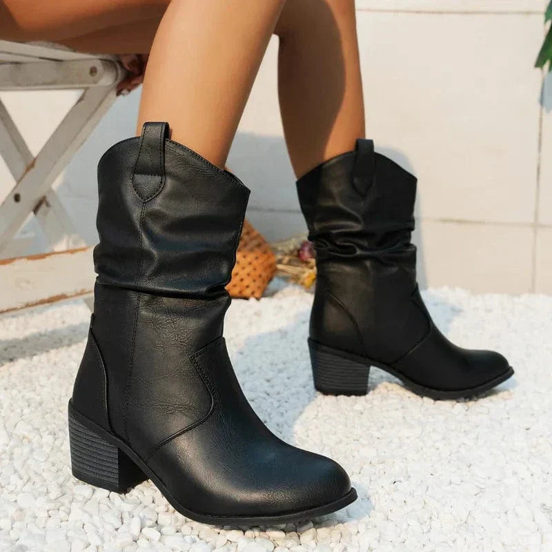 Theodosia - Leather Boots-15544868897141-Mirella Fiore