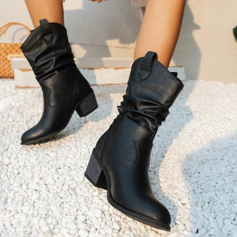 Theodosia - Leather Boots-15544868897141-Mirella Fiore