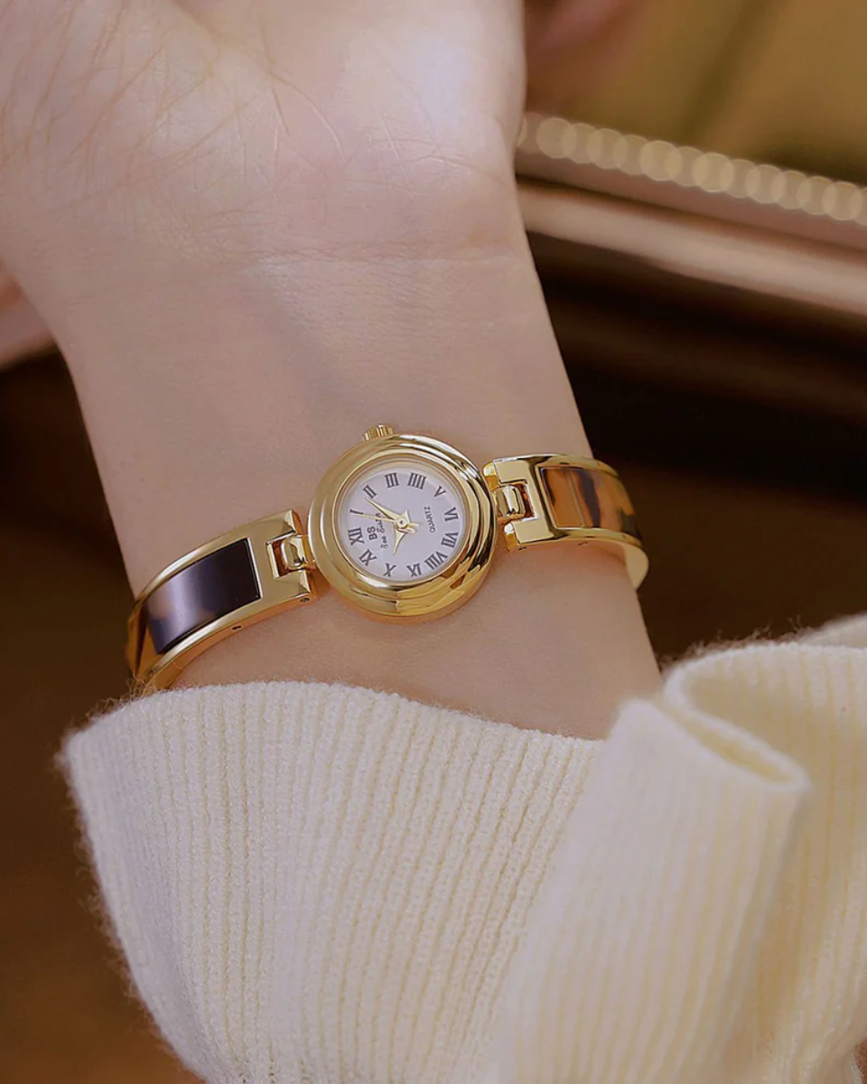 Ticiana – Tortoiseshell bracelet – Vintage watch-15233938096501-Nancy & Mae Savannah