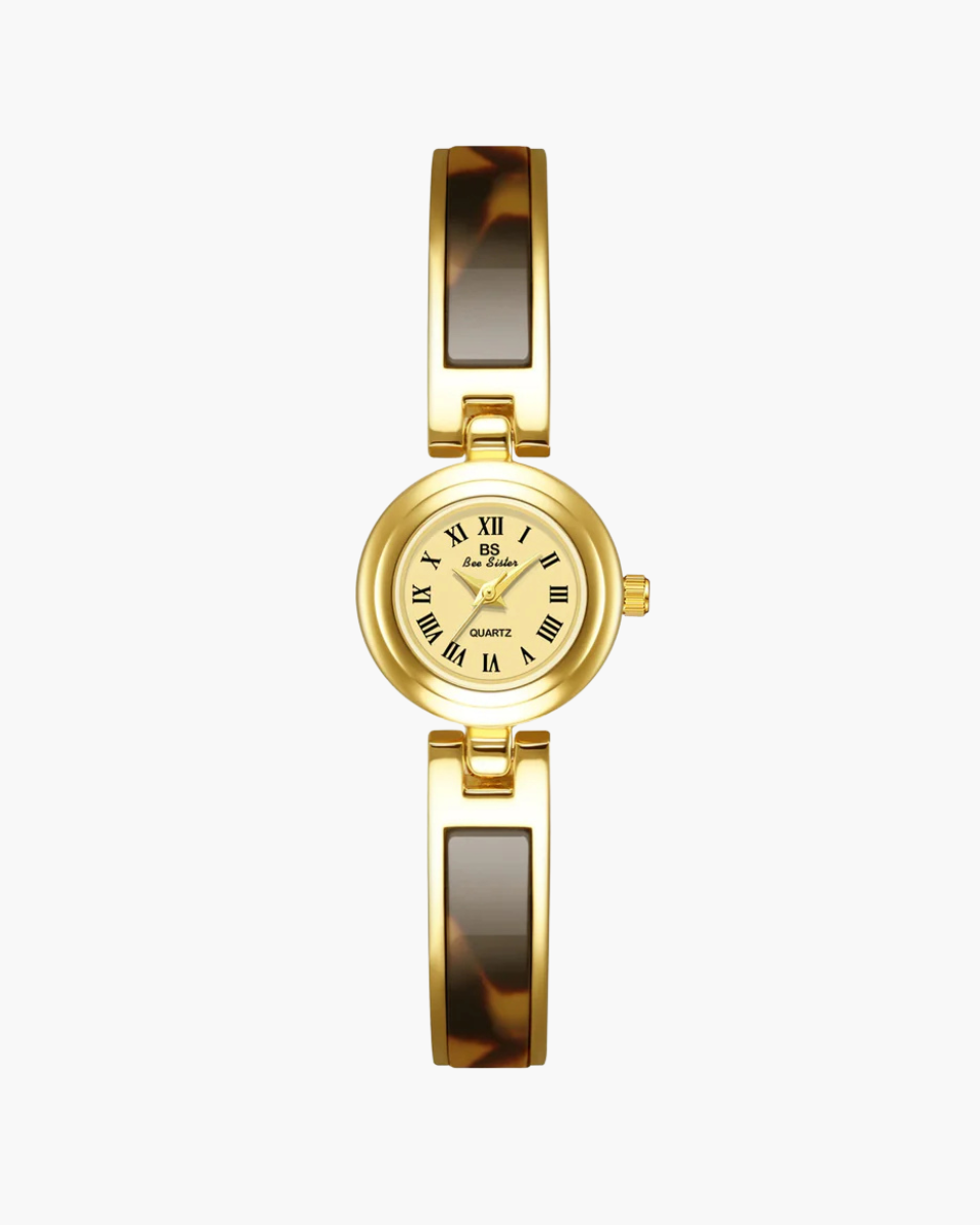 Ticiana – Tortoiseshell bracelet – Vintage watch-15233938096501-Nancy & Mae Savannah