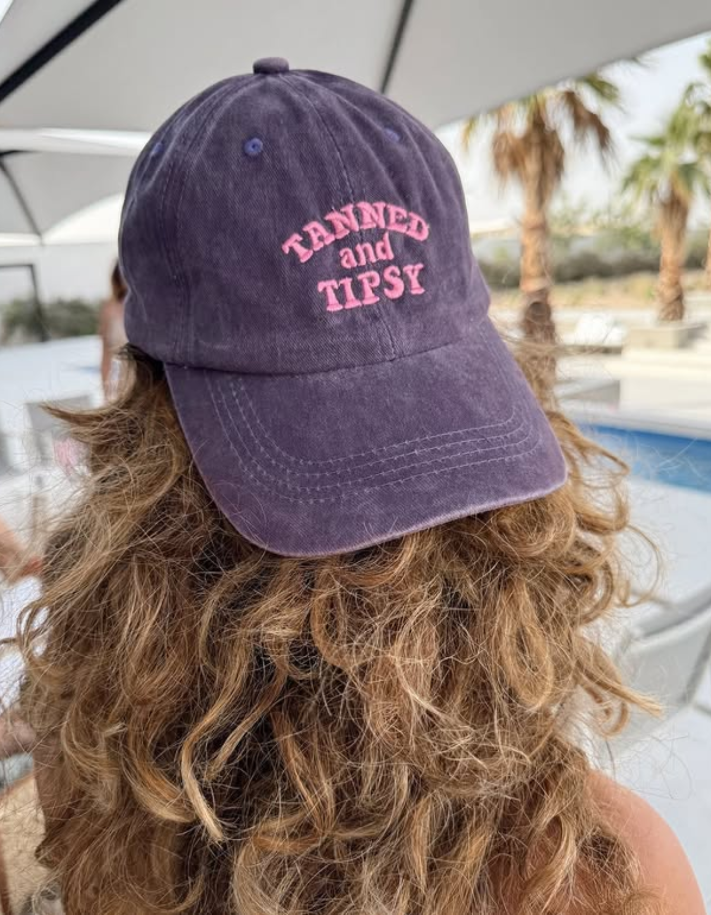 Tipselle – Slogan charm – Cotton baseball cap-15133816652149-Nancy & Mae Savannah