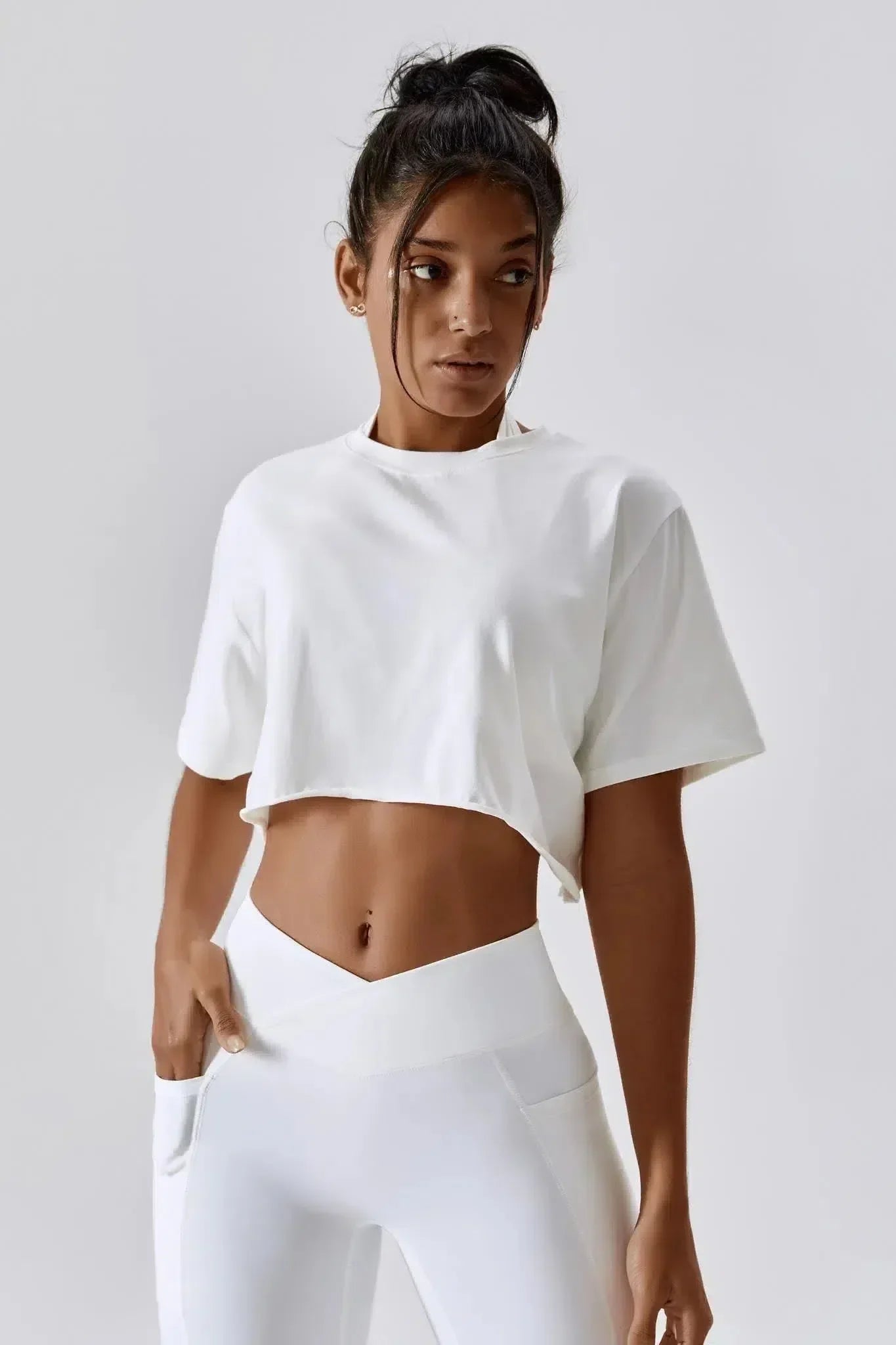 Tove – Cropped tee – 3-piece set-15133671129461-Mirella Fiore