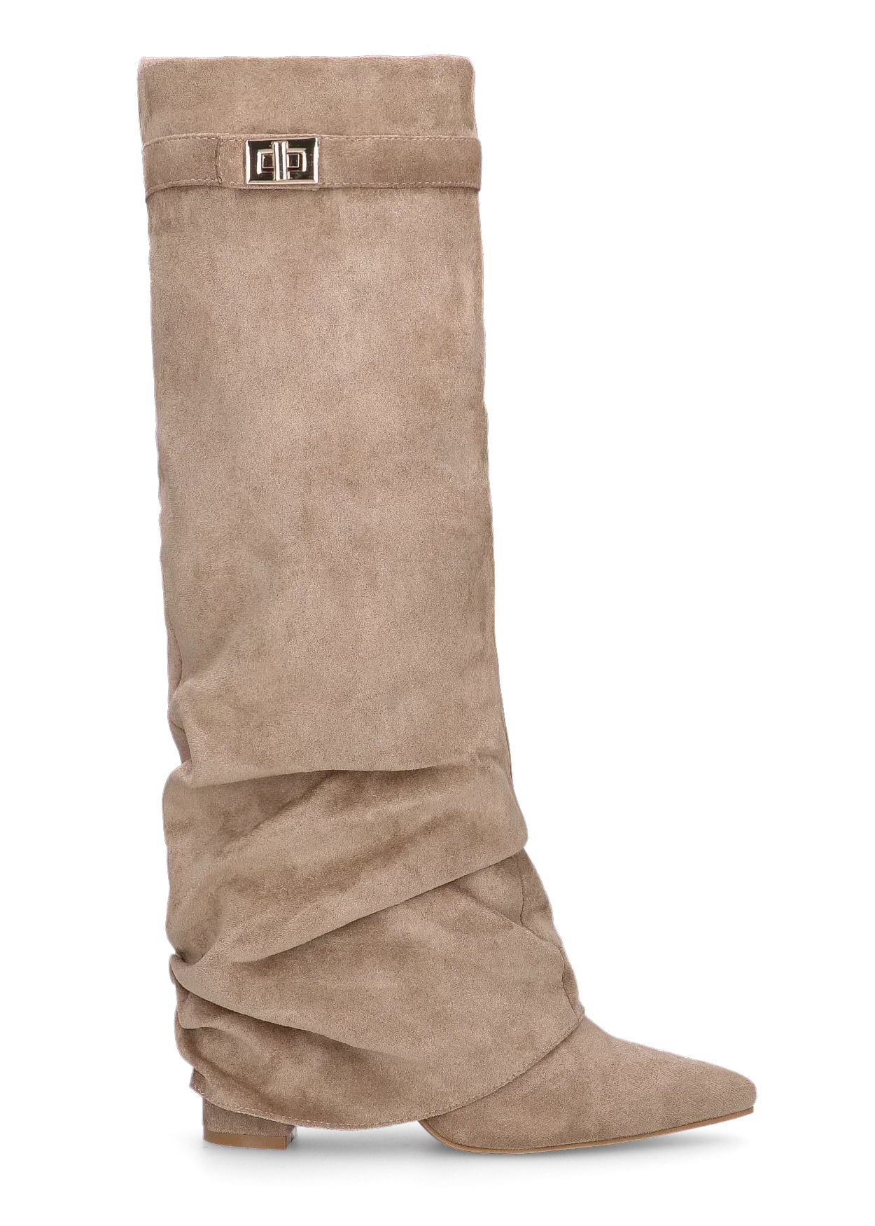 Valentina - Slouchy Knee-High Boots made of Suede-15553347715445-Mirella Fiore