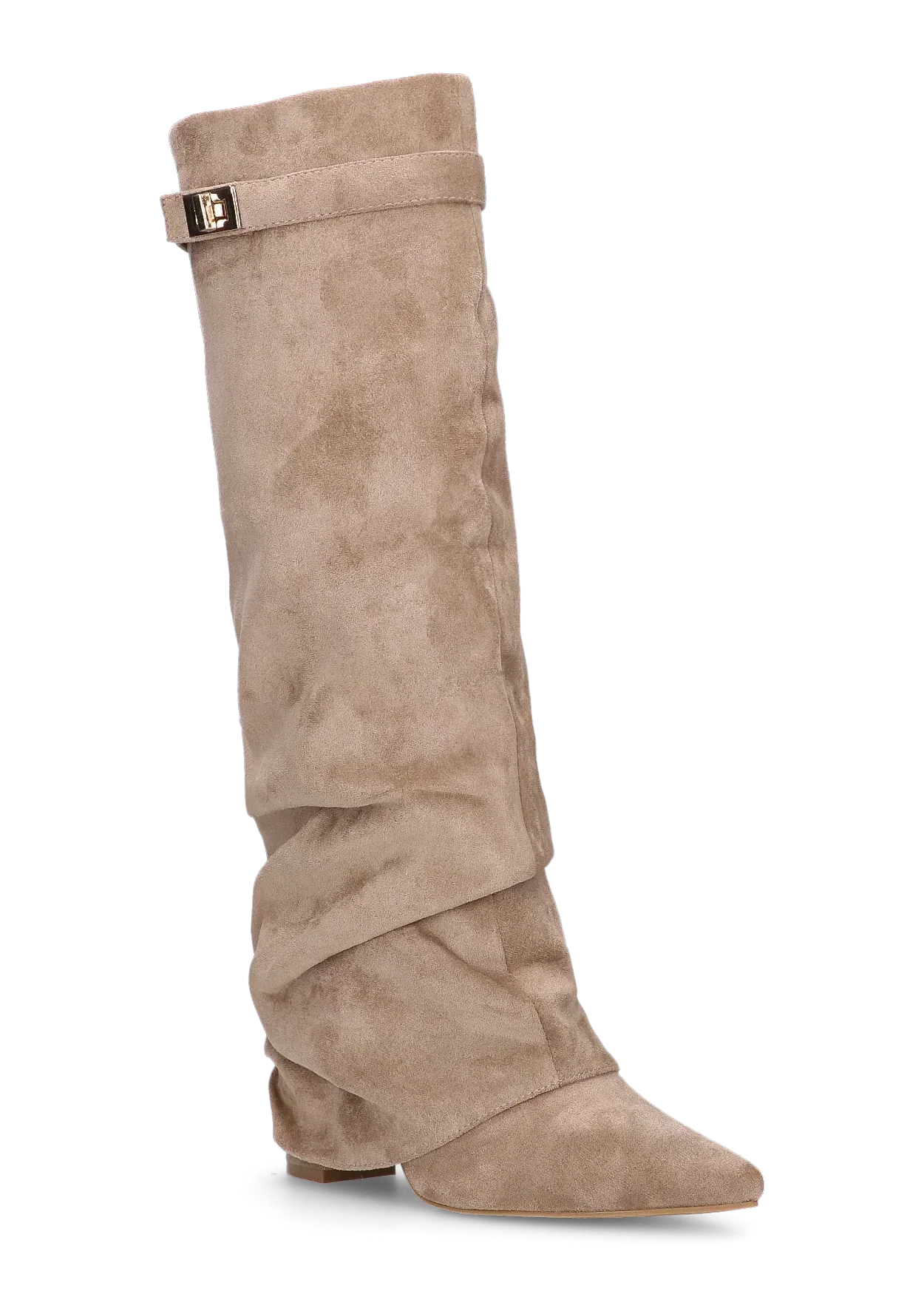 Valentina - Slouchy Knee-High Boots made of Suede-15553347715445-Mirella Fiore
