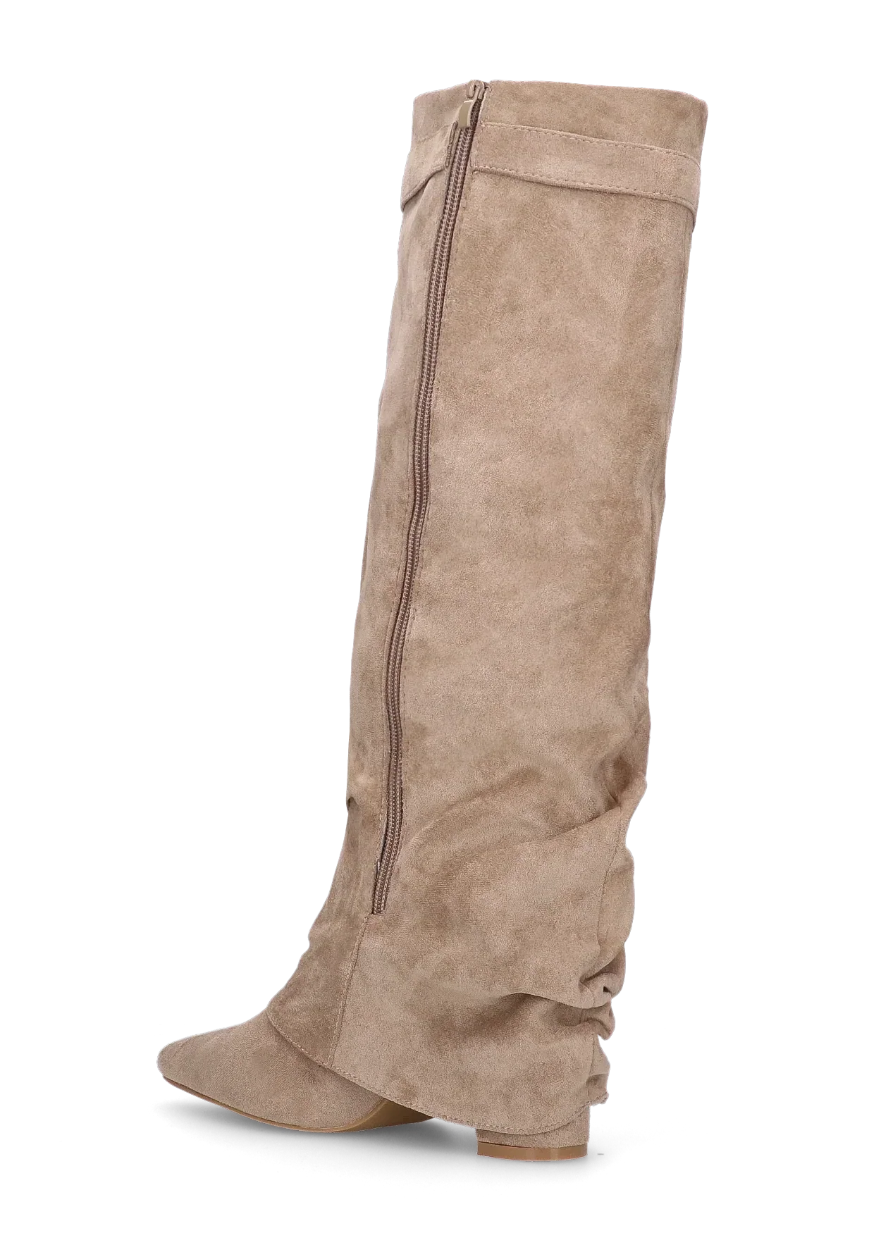 Valentina - Slouchy Knee-High Boots made of Suede-15553347715445-Mirella Fiore