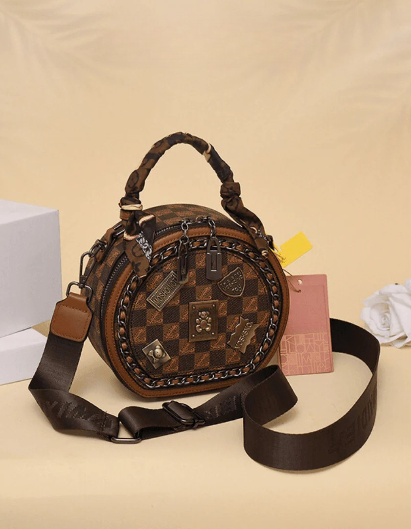 Velloire – Vintage patchwork charm – Crossbody handbag-15209173942645-Mirella Fiore