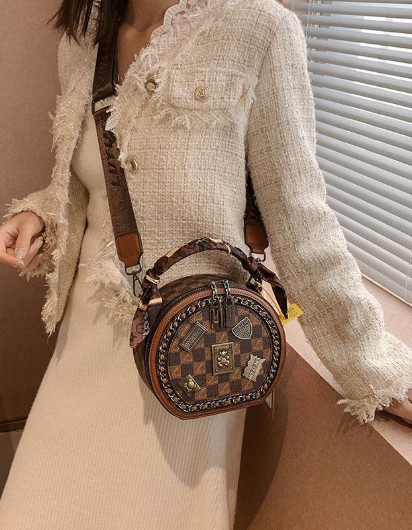 Velloire – Vintage patchwork charm – Crossbody handbag-15209173942645-Mirella Fiore