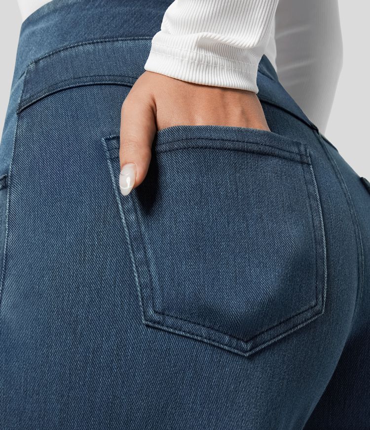 Verenza – High waist comfort – Wide leg jeans-15133711761781-Mirella Fiore