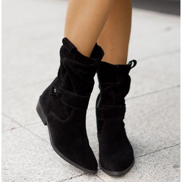 Vesper - Suede Boots-15544868766069-Mirella Fiore