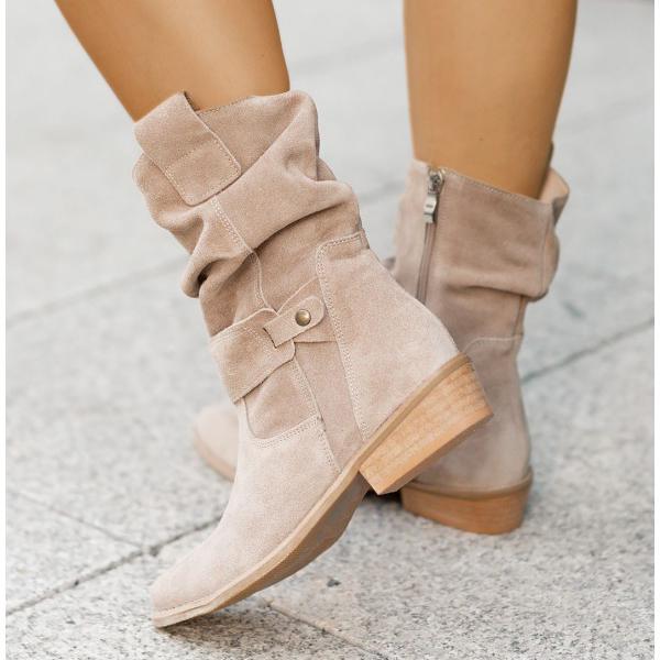 Vesper - Suede Boots-15544868766069-Mirella Fiore