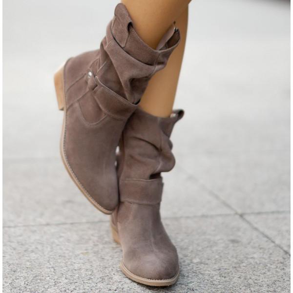 Vesper - Suede Boots-15544868766069-Mirella Fiore