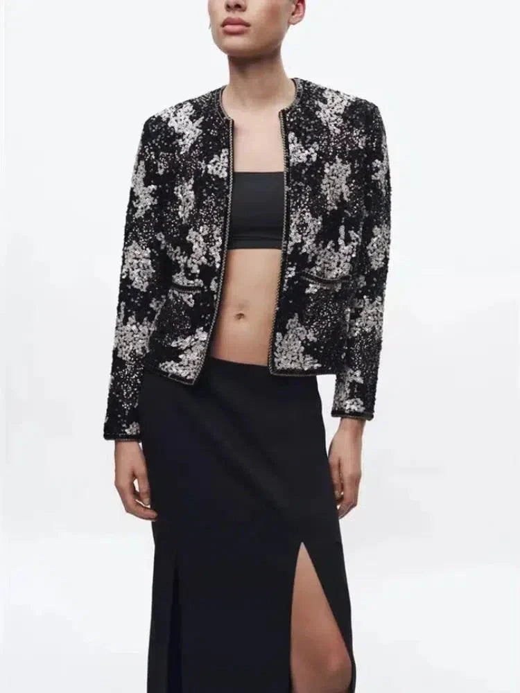 Viatrix – Shimmering design – Sequin jacket-15133992026485-Mirella Fiore