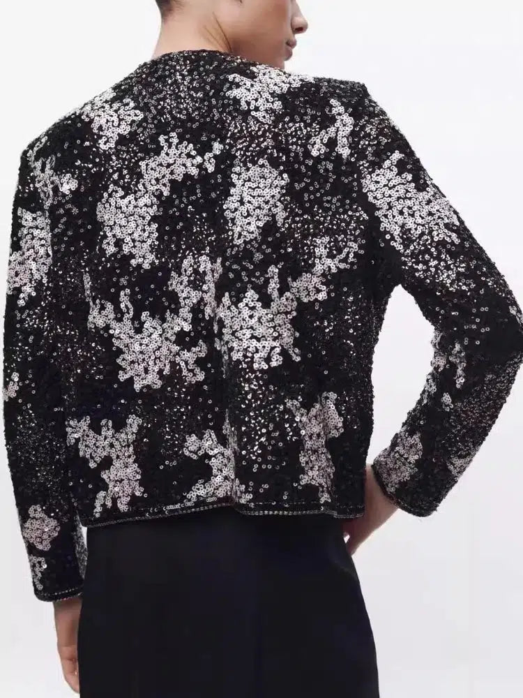 Viatrix – Shimmering design – Sequin jacket-15133992026485-Mirella Fiore