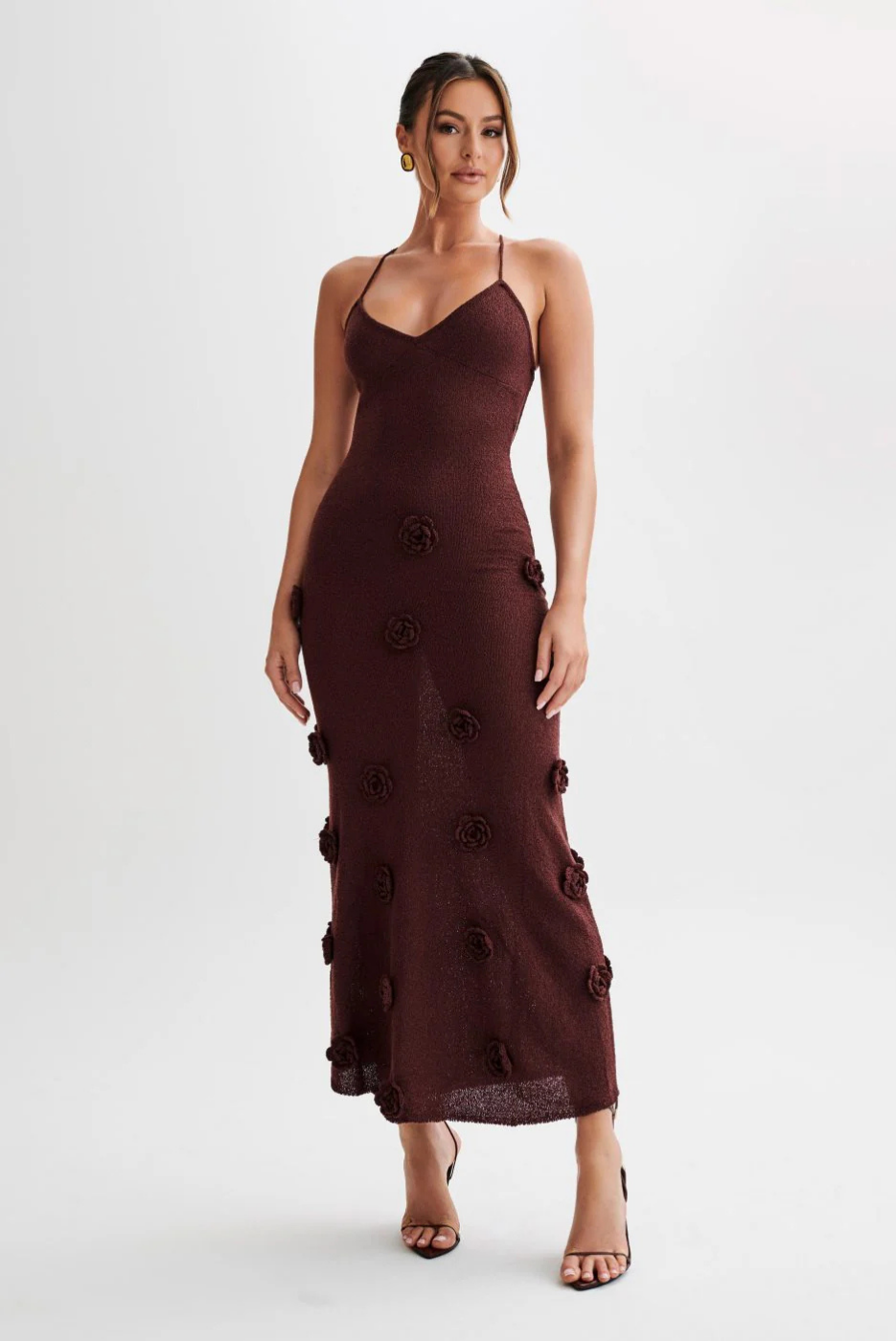 Vinna – 3D floral – Strappy maxi dress-15260967305589-Mirella Fiore