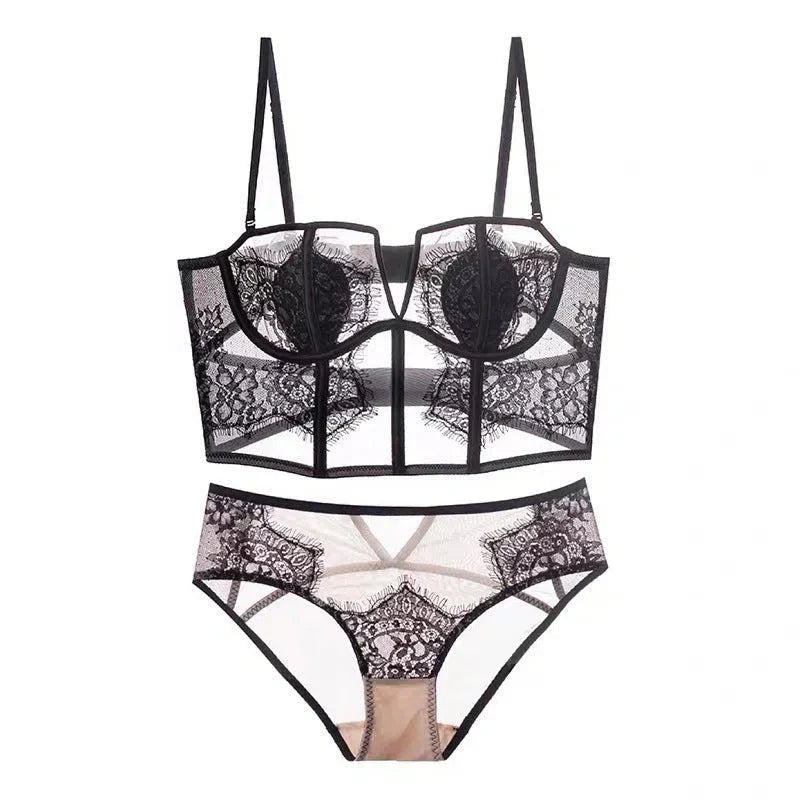 Violetta – Lace corset – Lingerie set-15133746659701-Mirella Fiore