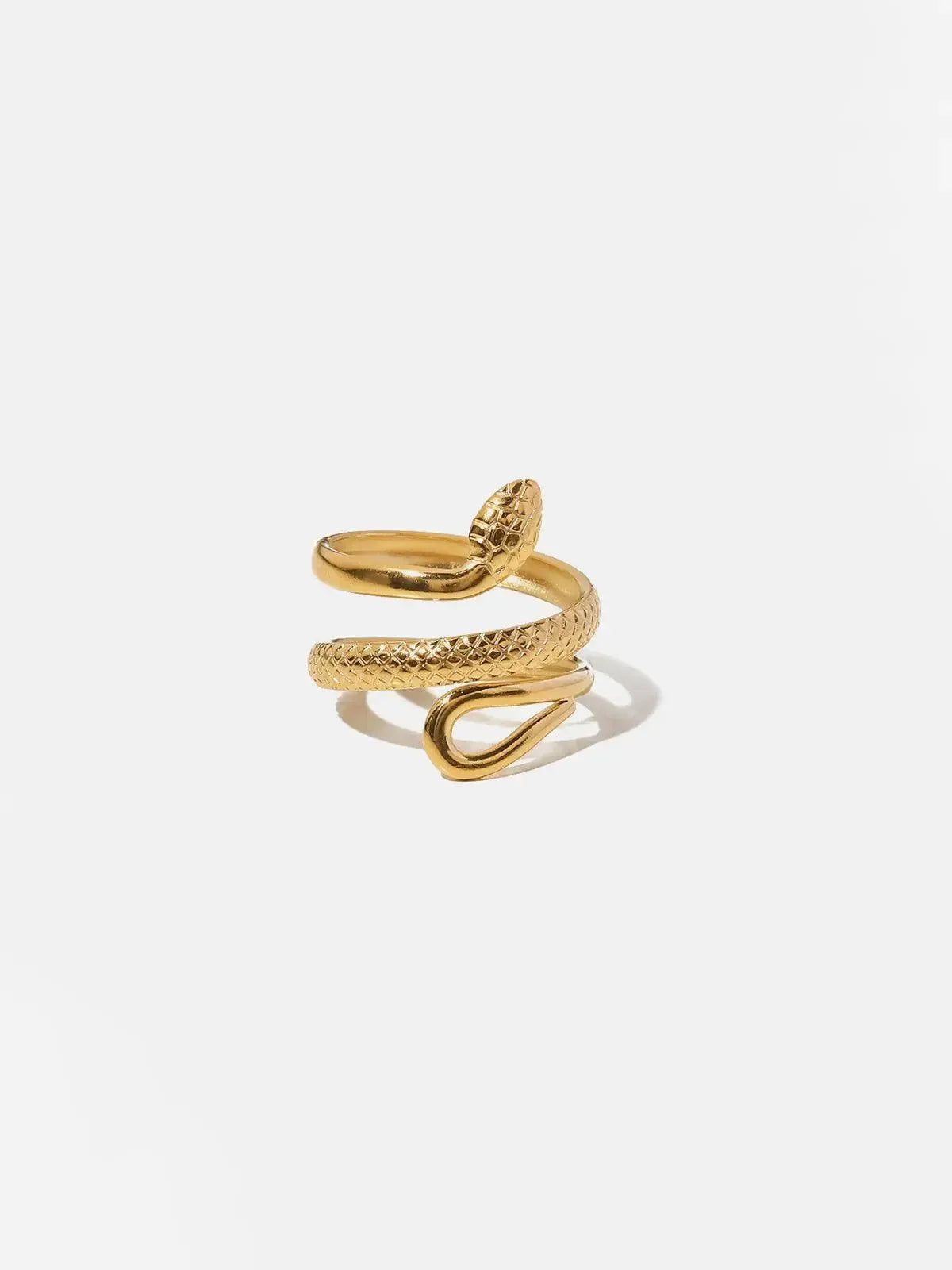 Vipera – Statement design – Titanium steel ring-15227807170933-Mirella Fiore