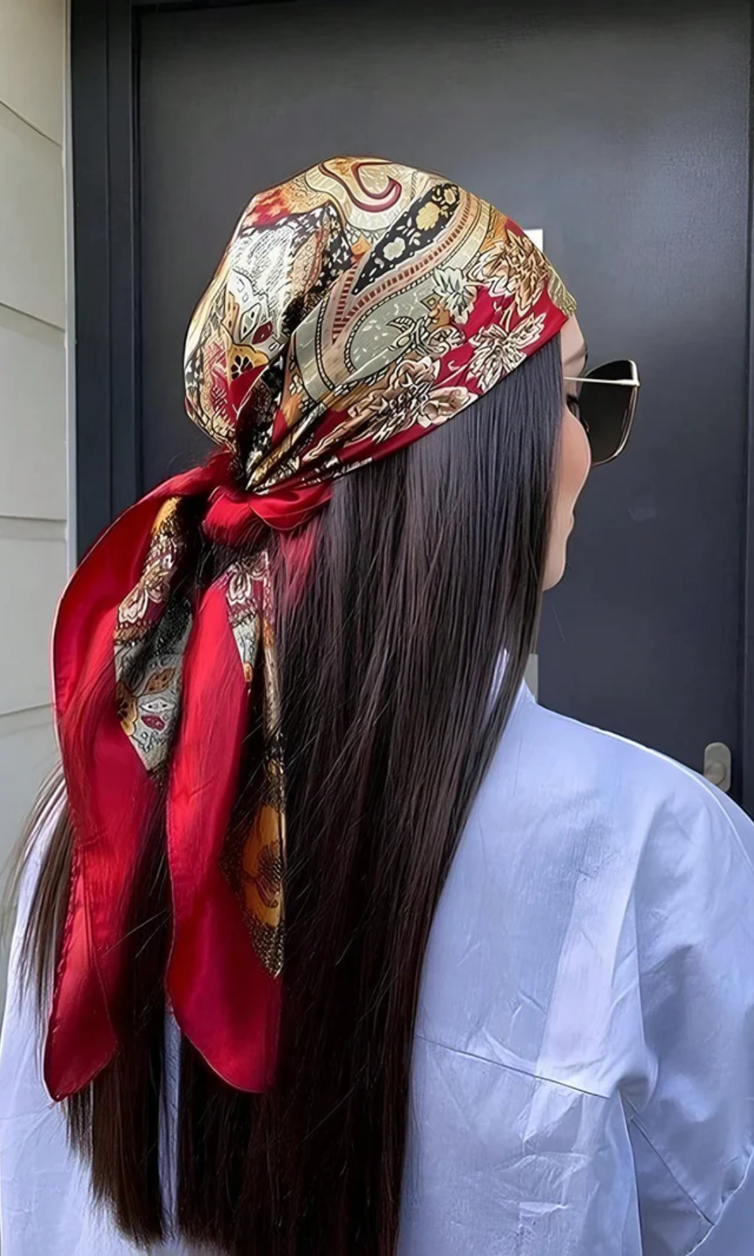 Virelle – Crimson baroque – Headscarf-15133781557621-Nancy & Mae Savannah