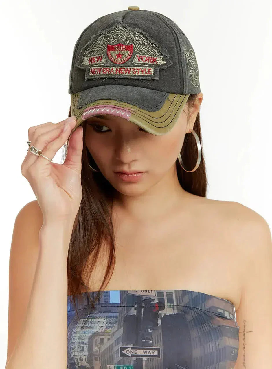 Vistara – Vintage New York – Baseball cap-15133556998517-Nancy & Mae Savannah