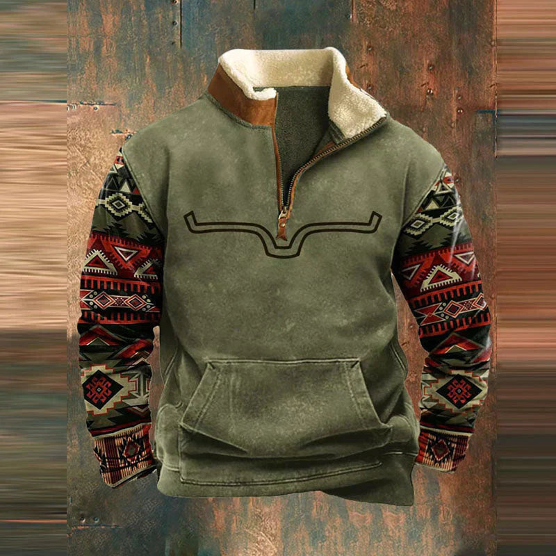 Wayne | Quarter-Zip Fleece Pullover-15553364590965-Mirella Fiore