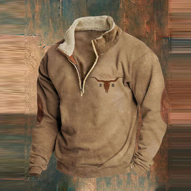 Wayne | Quarter-Zip Fleece Pullover-15553364590965-Mirella Fiore