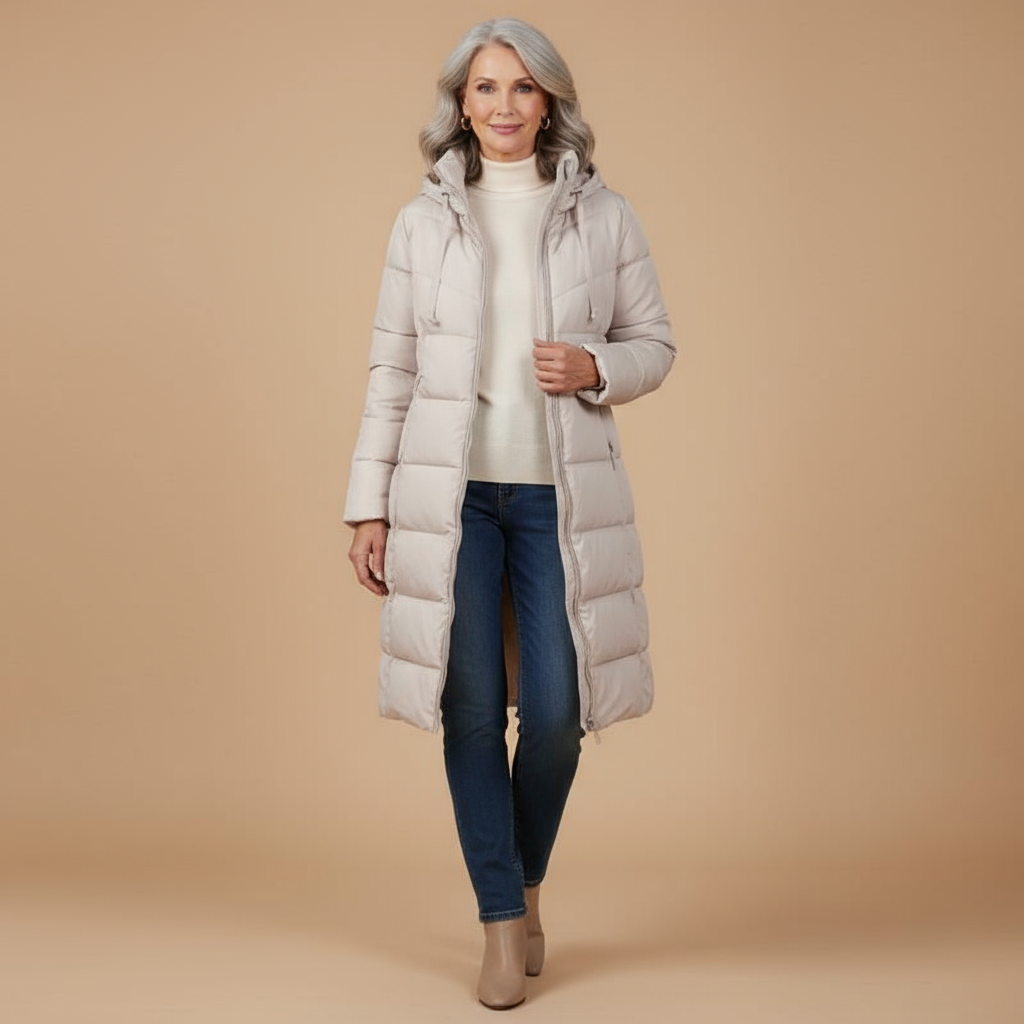 Wexford - Warm Women’s Longline Puffer Jacket-15550706778485-Mirella Fiore