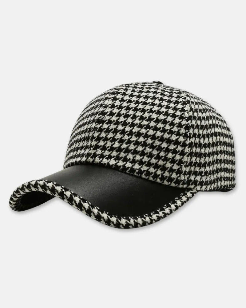 Windsor Leather Cap-15553983545717-Nancy & Mae Savannah