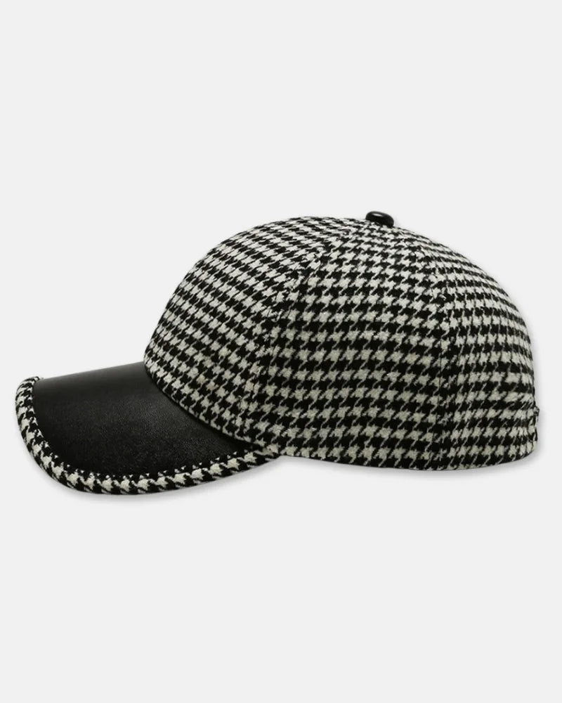 Windsor Leather Cap-15553983545717-Nancy & Mae Savannah