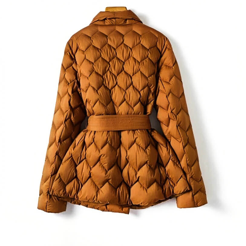 Winslow - Quilted Longline Women’s Coat-15550707237237-Mirella Fiore