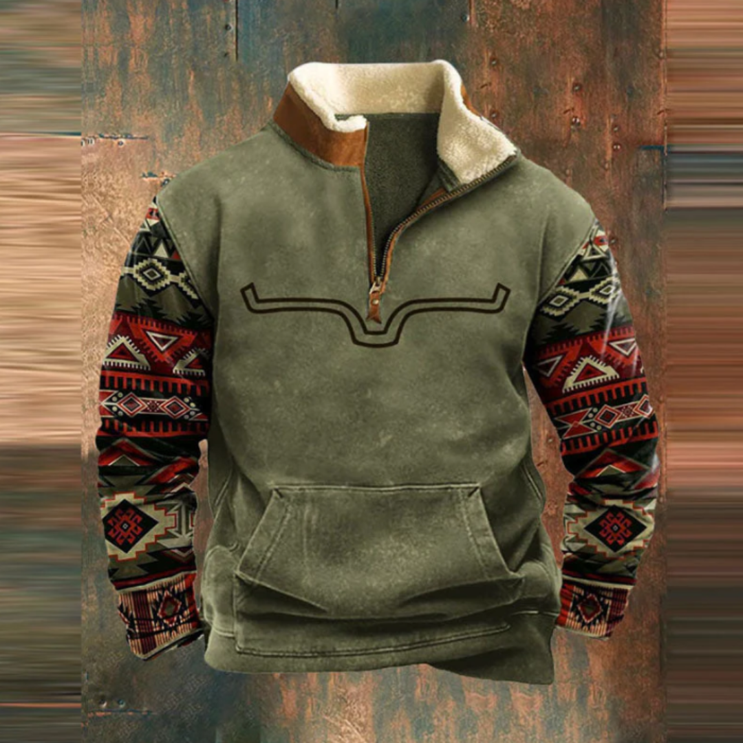 Yellowstone – Fleece Jacket With A Half-Zip For Autumn And Winter-15553364394357-Mirella Fiore