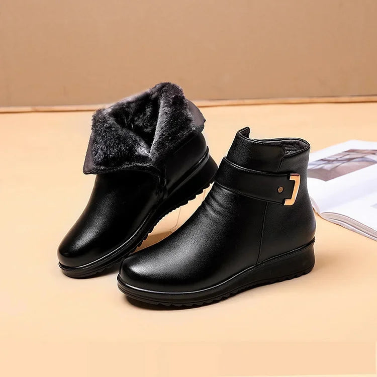 Zaffy - Comfort Leather Boots-15548991144309-Nancy & Mae Savannah