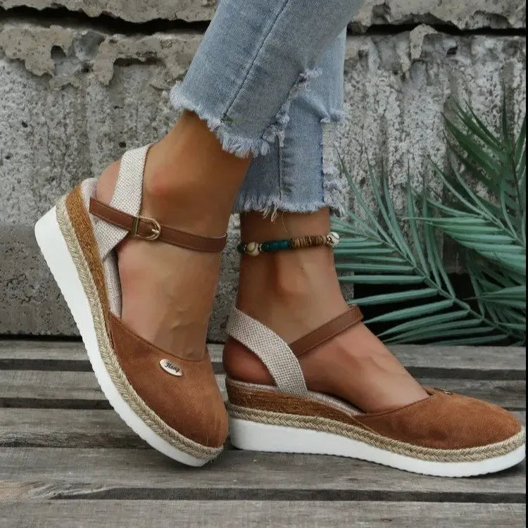 Zara - Rope Orthopedic High Heels-15547822080373-Mirella Fiore